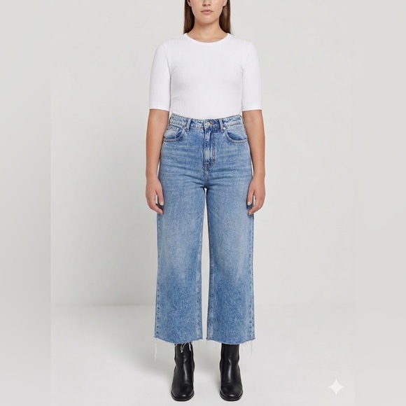 Frank & Oak Denim - Frank & Oak Nina Wide Leg Jeans | Size 31